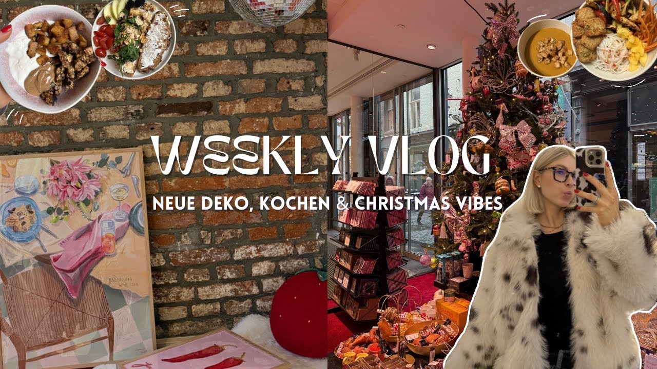 Neue Deko, Kochen & Christmas vibes 👩🏼‍🍳🎄 I MARYYY