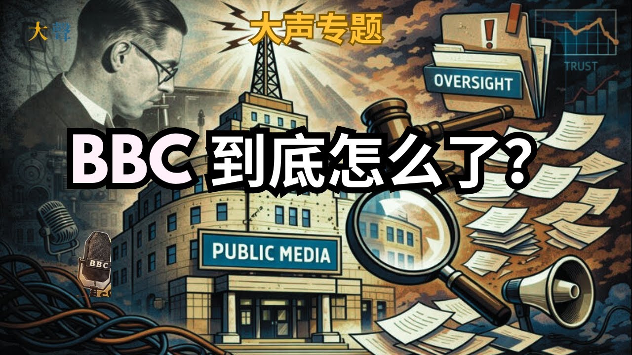 BBC到底怎么了？内部人士详解从“剪辑门”到制度失灵的英国广播公司（一）｜BBC不是英国政府的｜CCTV 中央电视台算是公共媒体吗？｜公共媒体到底是什么谁说了算？