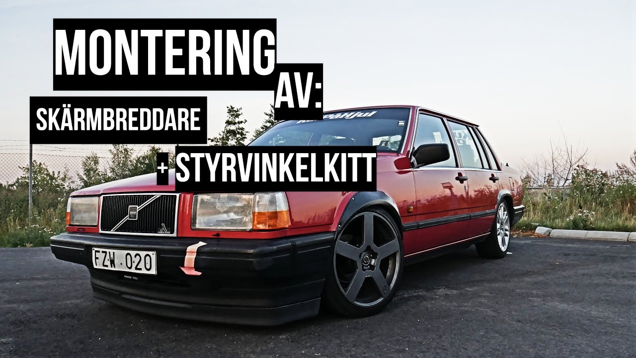 GUIDE: SKÄRMBREDDARE & STYRVINKELKITT - [VLOGG 