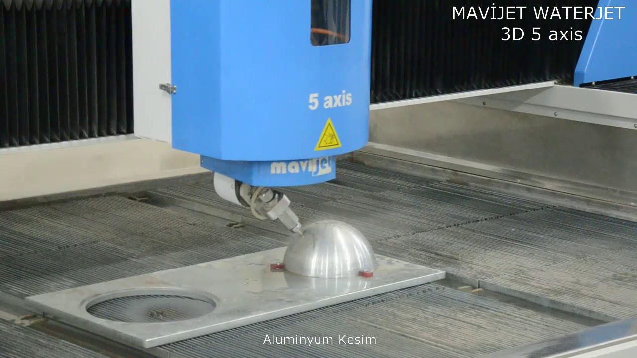 MAVİJET SU JETİ  3D 5 axis Kesim