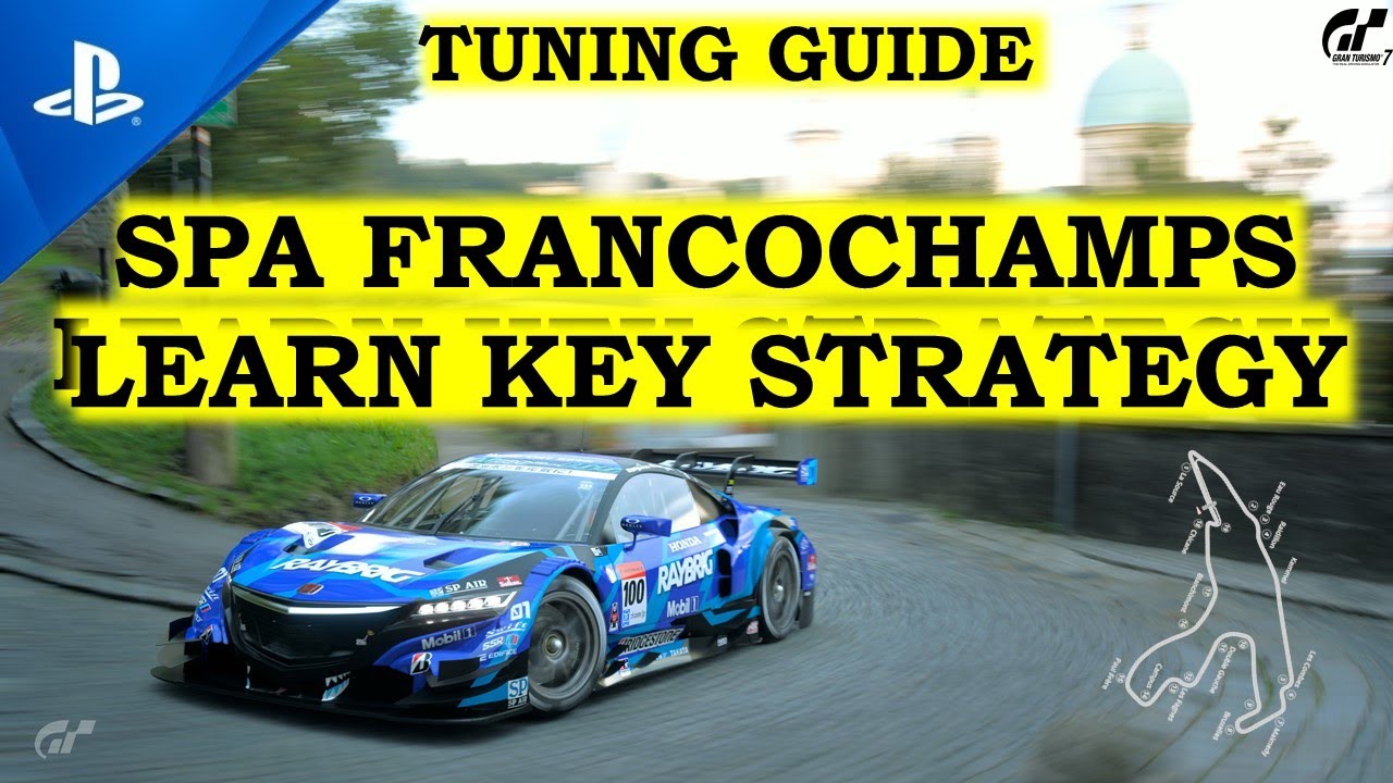 SPA FRANCOCHAMPS.TUNING GUIDE.KEY.STRATEGY TO WIN RACE #gt7 #ps5gameplay #TUNINGGUIDE #gt7gameplay