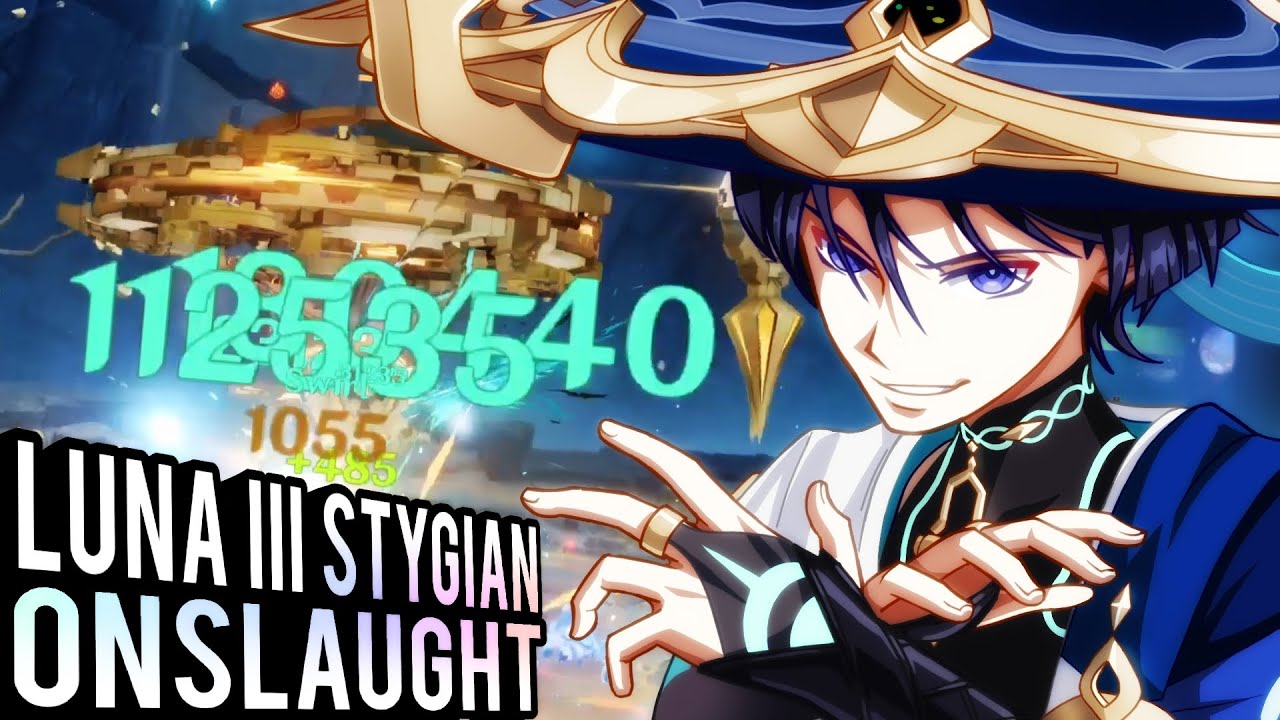 C6 R5 Wanderer Luna III Stygian Onslaught DIRE CLEAR [Genshin Impact 6.2]