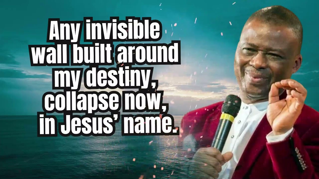 Any invisible wall built around my destiny, collapse now, in Jesus’ name | MFM PRAYERS 
