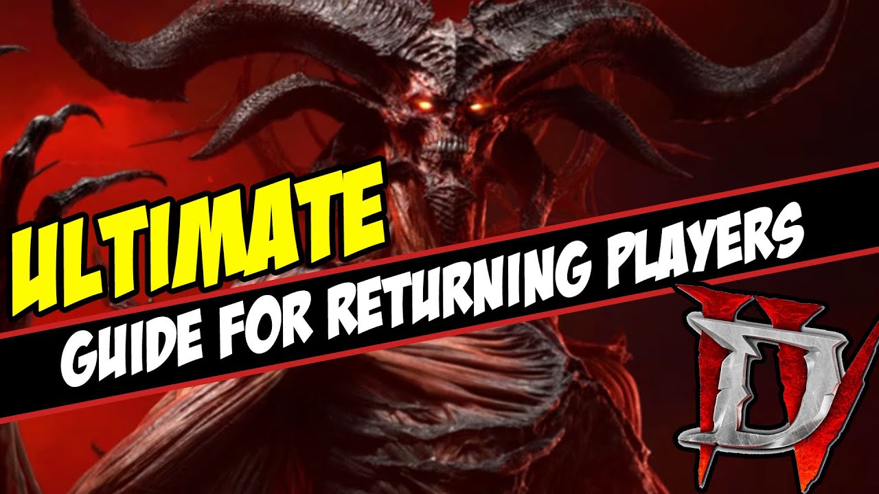 ULTIMATE GUIDE For Returning Players Diablo 4 2026