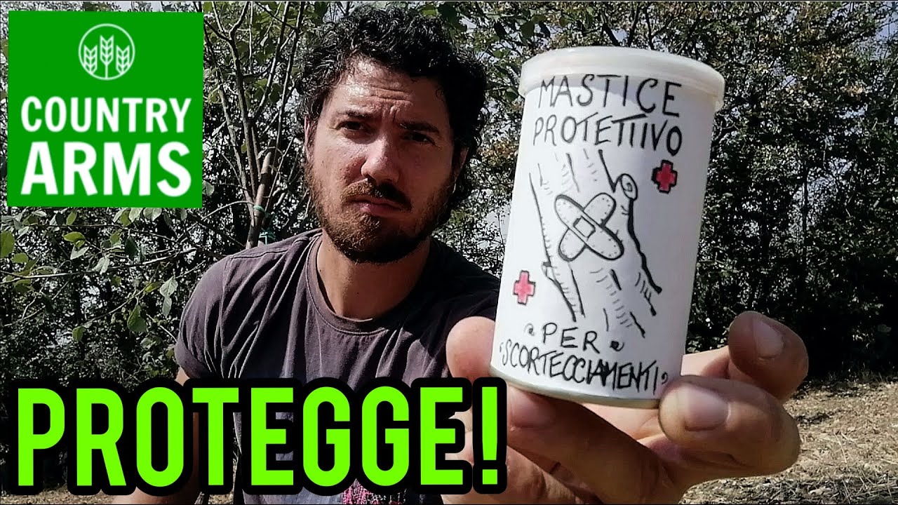Danni da scortecciamento: prova il mio mastice protettivo!