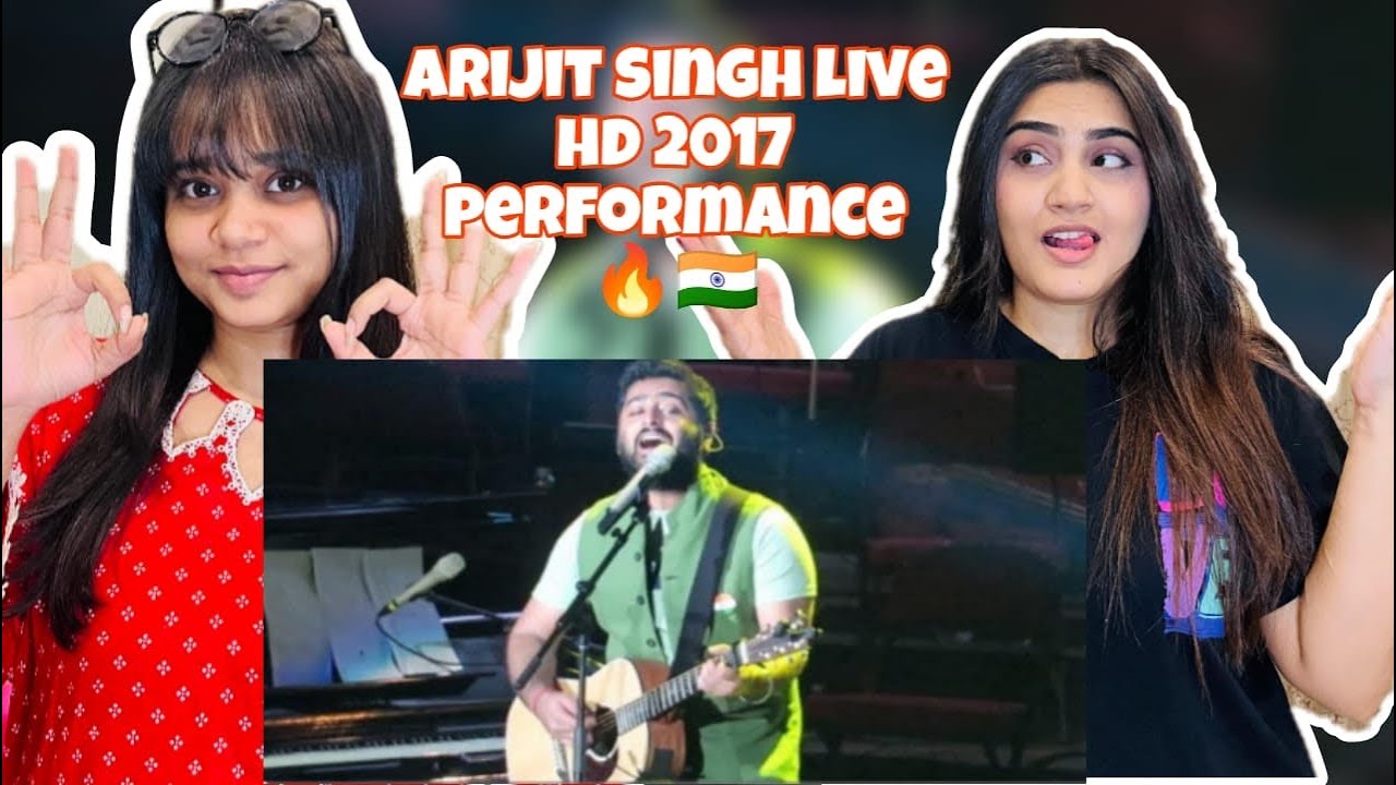 Pak Girls reacts to Arijit Singh | Live Concert video | Singing Old melody | Amazing Songs | 😍