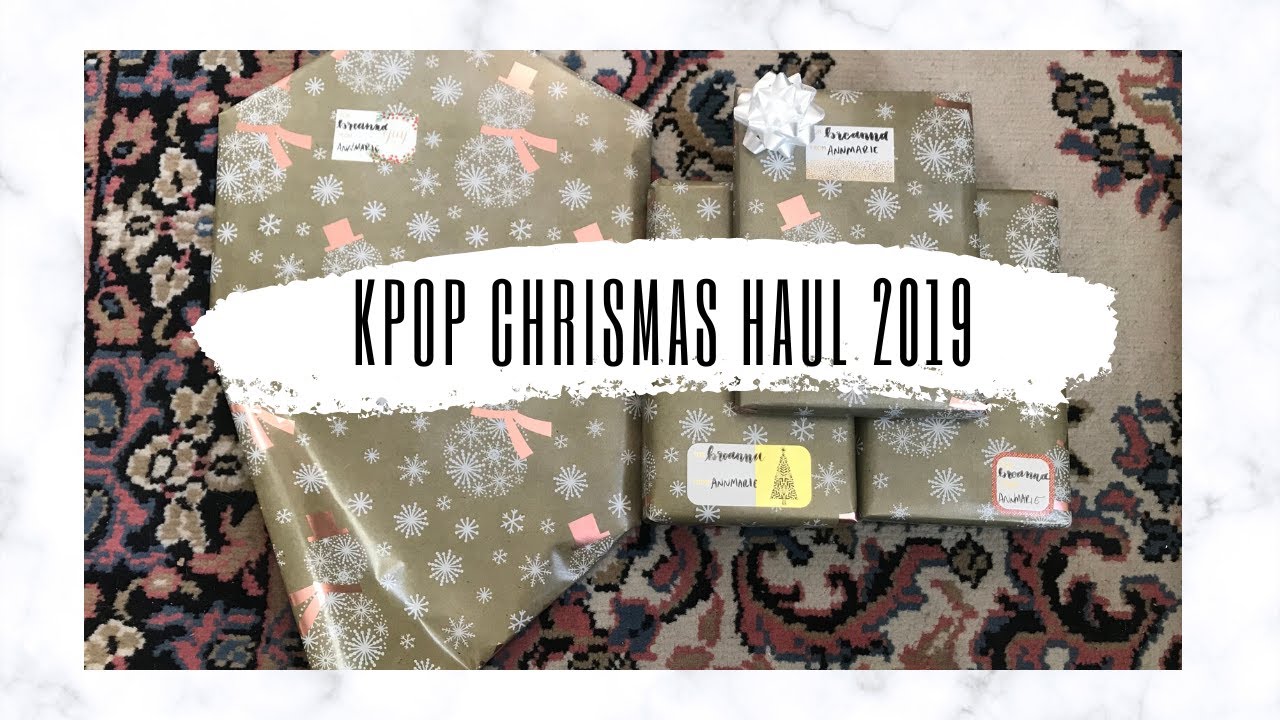CHRISTMAS HAUL 2019 [KPOP EDITION]