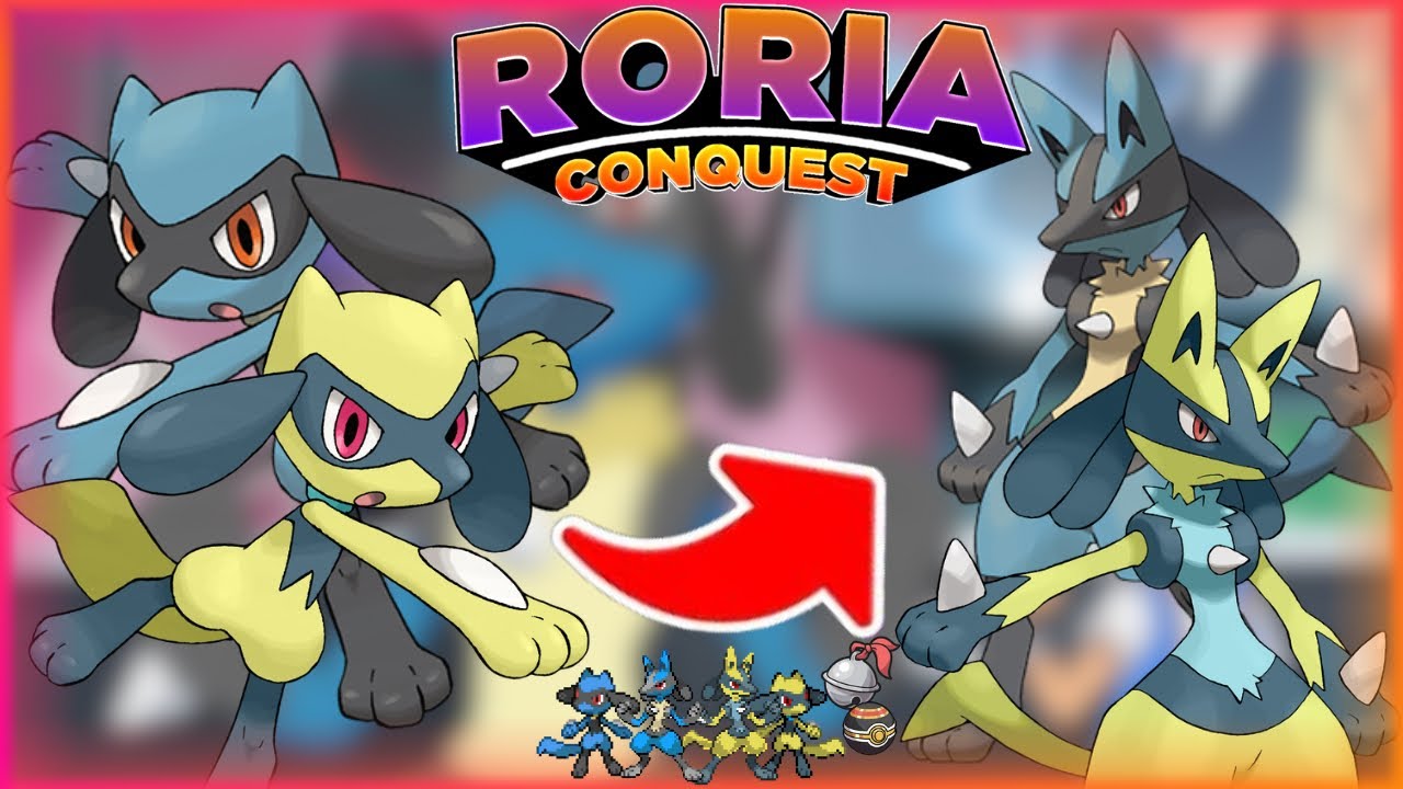 HOW TO EVOLVE RIOLU AND GET HAPPINESS IN RORIA CONQUEST | POKÉMON BRICK BRONZE