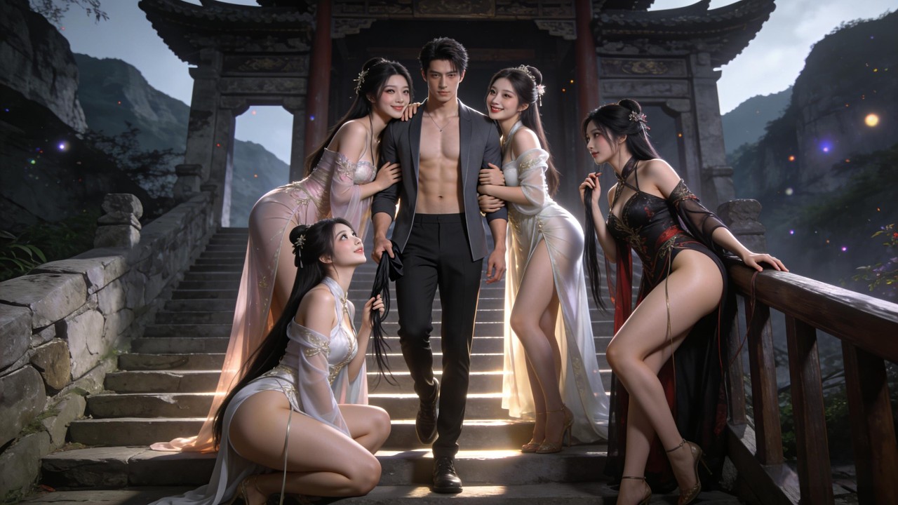 [FULL]5 BEAUTIFUL SISTERS!The Ultimate Master Descends the Mountain to Conquer the City!🔥#minidrama