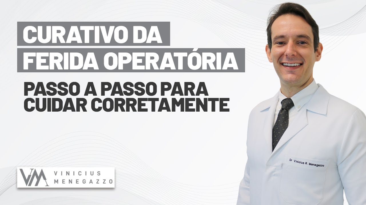 COMO CUIDAR DA FERIDA OPERAT&Oacute;RIA