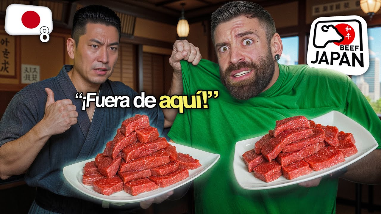 COMÍ TODO el WAGYU del BUFFET en JAPÓN SIN PARAR y CASI ME ECHAN...