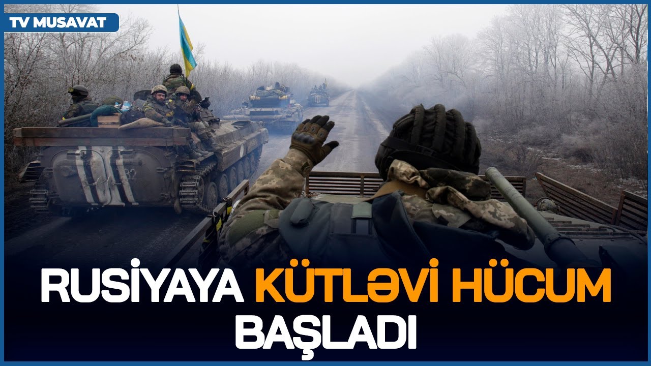 Rusiyaya KÜTLƏVİ HÜCUM başladı: Ukrayna ordunu bu istiqamətdə toplayır: Tramp “100 gün” dedi!