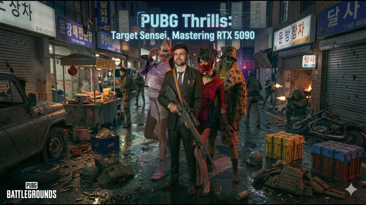 PUBG Thirlls Target Sensei Mastering RTX 5090