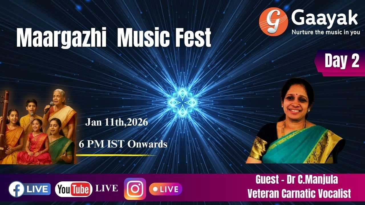Gaayak Maargazhi Fest 2026 - Day 2