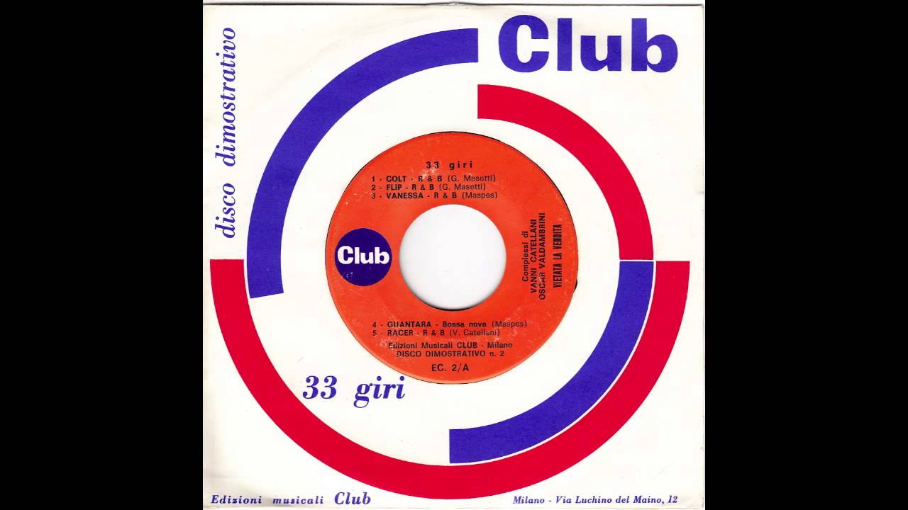 Vanessa - Maspes (45 Italian beat Jazz)