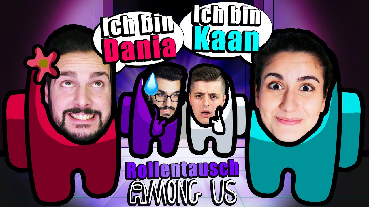 ROLLENTAUSCH CHALLENGE BEI AMONG US! Wir pranken Rene & Claudio!