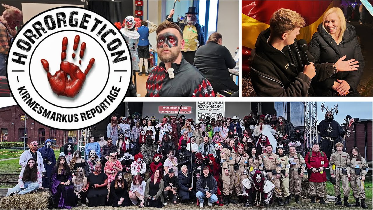 DOKU Halloween Finale 2025 im Horrorgeticon mit der Krassen Maze Arksylum, allen Neuheiten und mehr