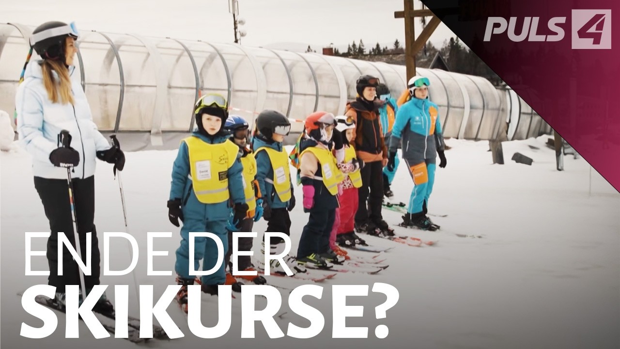 Zu Teuer & Schneemangel: Wie Kinder noch Ski lernen! | PULS 4 Doku