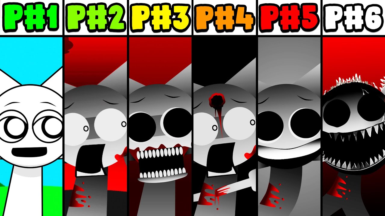 Incredibox Sprunki Wenda Treatment: Phase 1 VS Phase 2 VS Phase 3 VS Phase 4 VS Phase 5 VS Phase 6