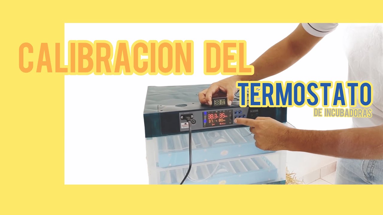 Calibración del Termostato de Incubadoras- MAX FARMER