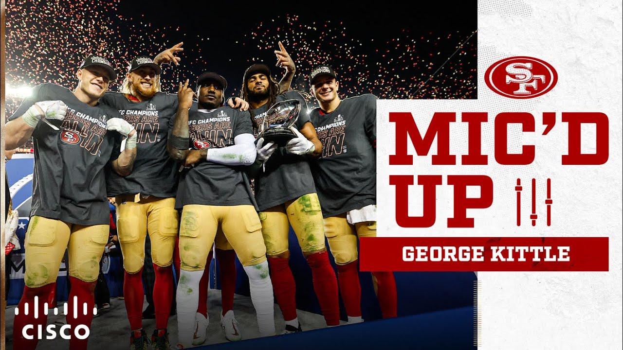 Mic’d Up: George Kittle Manifests NFC Championship Comeback Win | 49ers