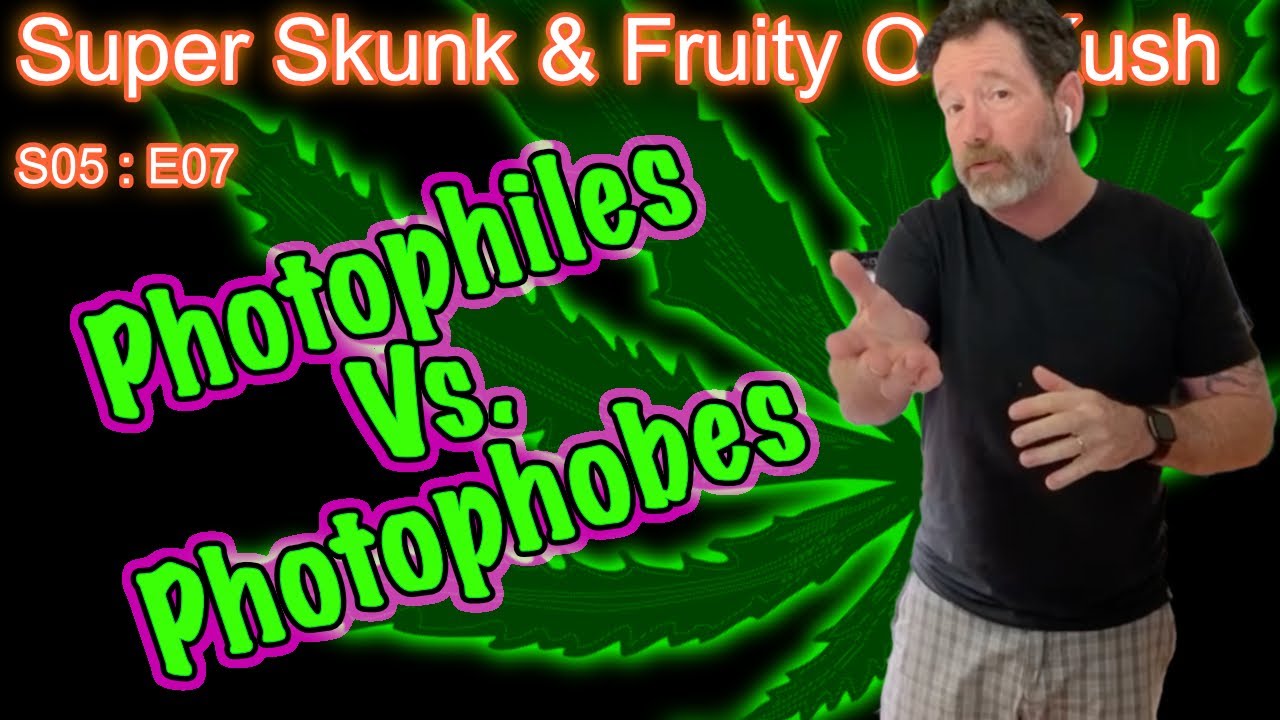 S05 E07 Super Skunk / Fruity OG Kush Organic Cannabis Grow - Light Lovers Vs. The 
