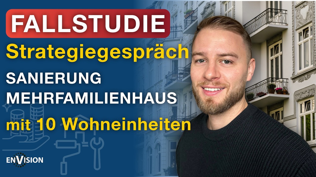 Fallstudie: Sanierung eines Mehrfamilienhauses mit 10 WE