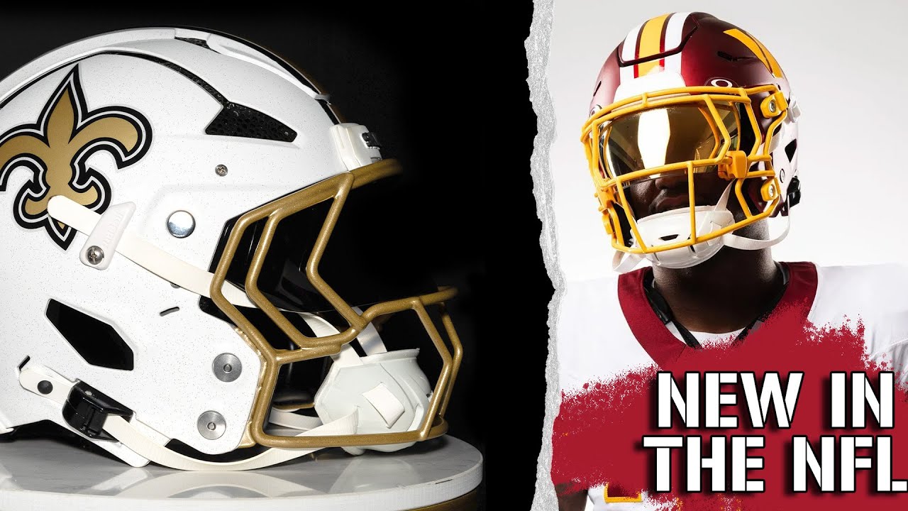 New helmets in the NFL! Helmet News