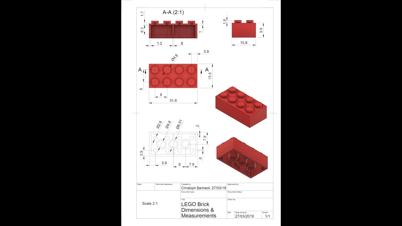 Ejercicio 81 Lego Solidworks
