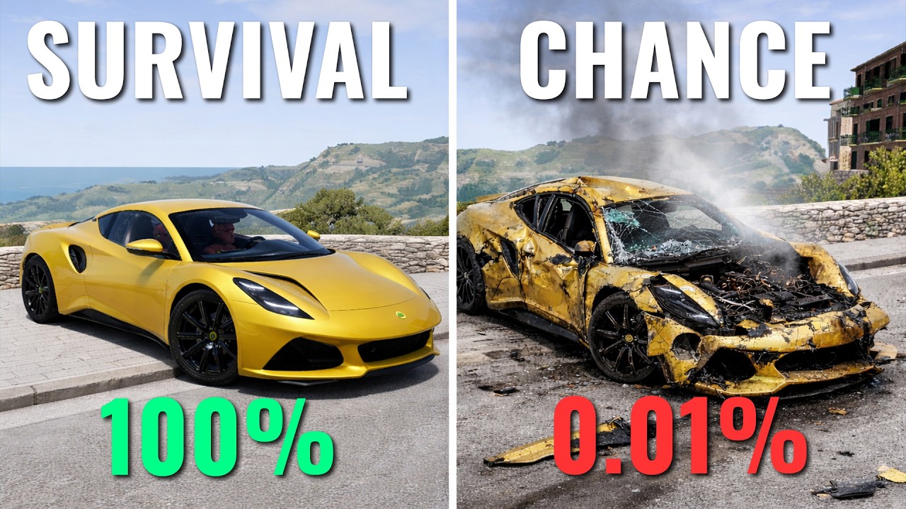 Can Any Car Survive This Crash? | Real Survival Chance Test #2 – BeamNG.drive