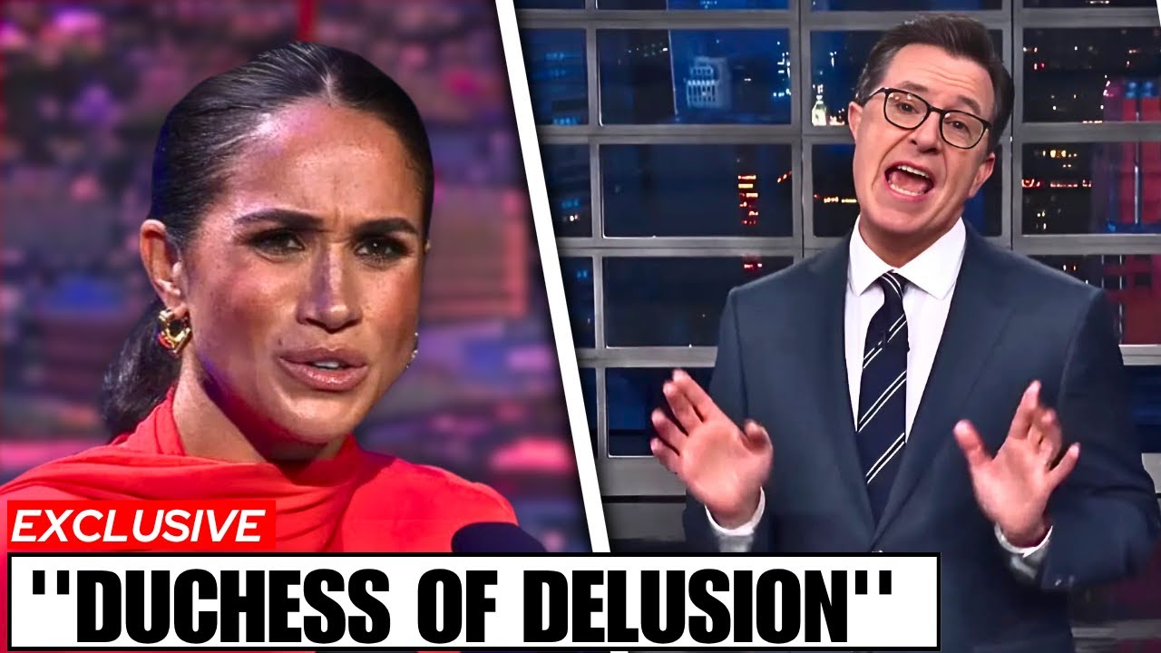 Meghan Markle LOSES It After Stephen Colbert HUMILIATES Her on National TV!
