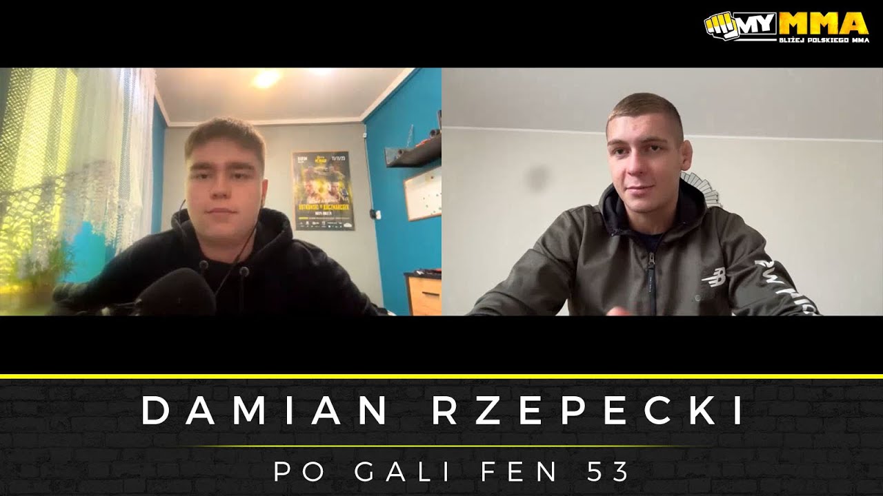 DAMIAN RZEPECKI | FEN 53 | Walka o pas wagi lekkiej | Przygotowania z Darią Albers