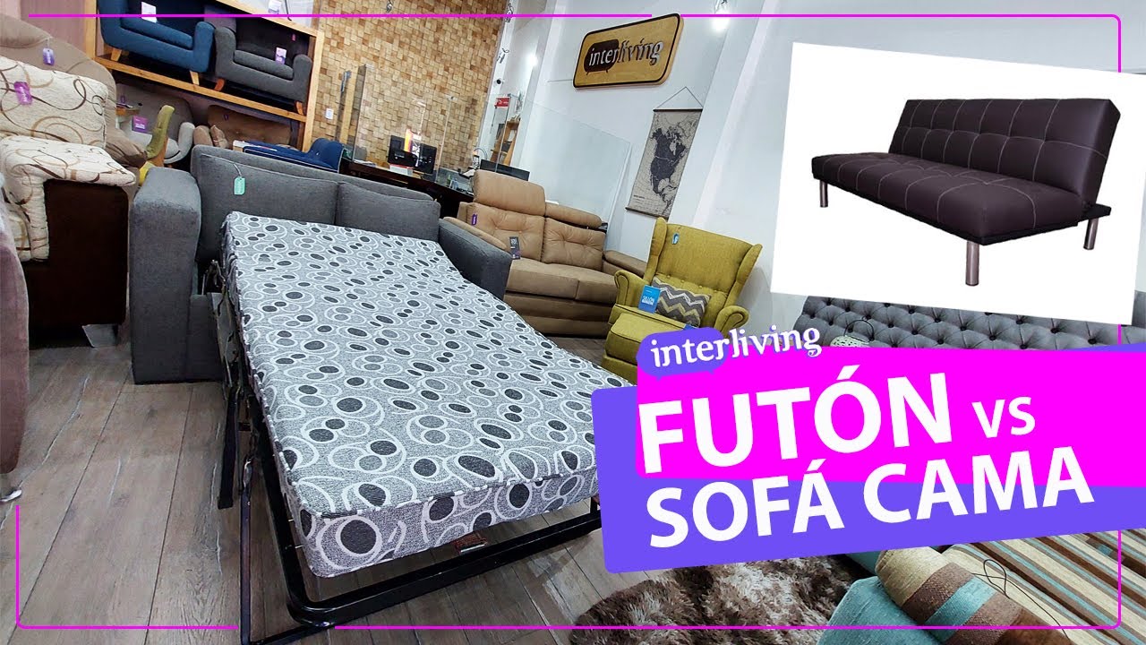 FUTON VS SOFA CAMA - Cuál es mejor? Pros y Contras, TODAS LAS DIFERENCIAS por Interliving Argentina