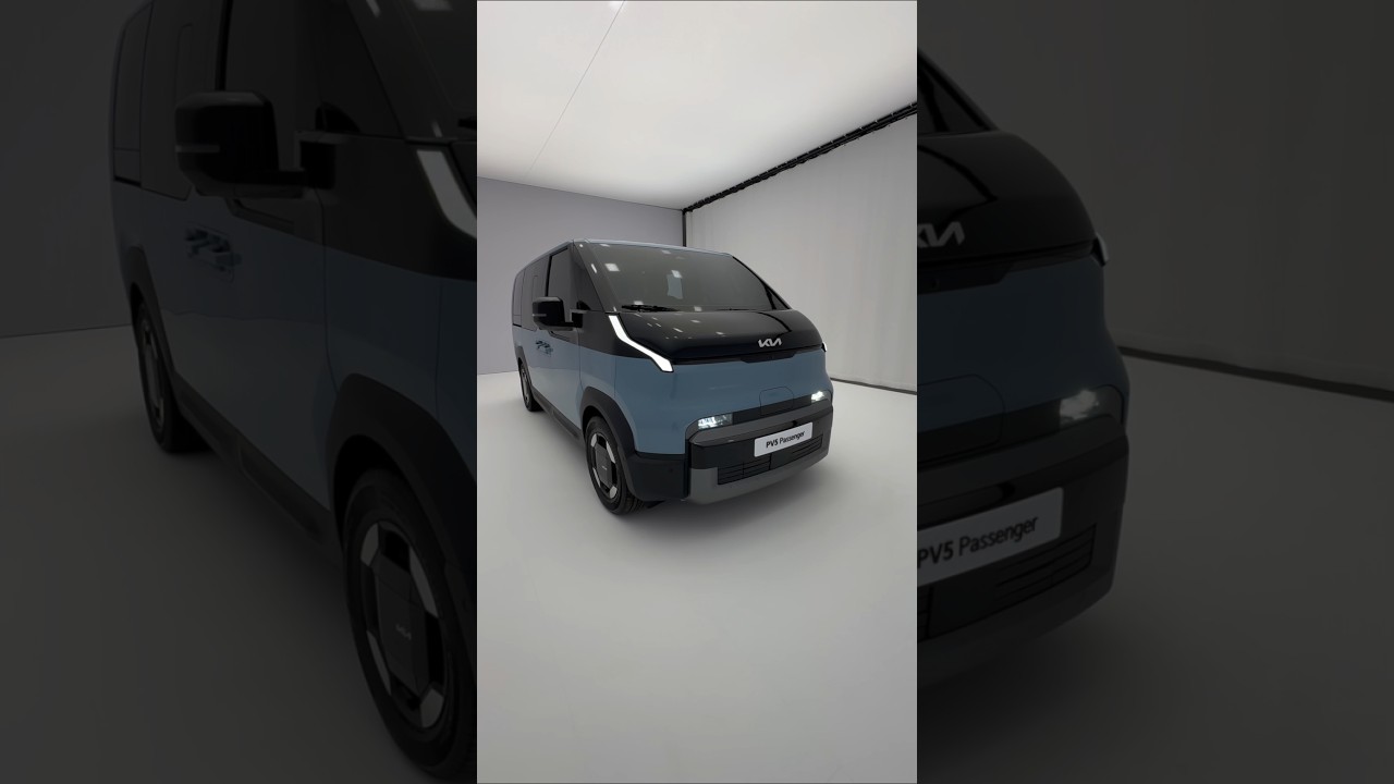 KIA PV5, la furgoneta DEL FUTURO! #kia #kiapv5 #coches #motor #furgoneta