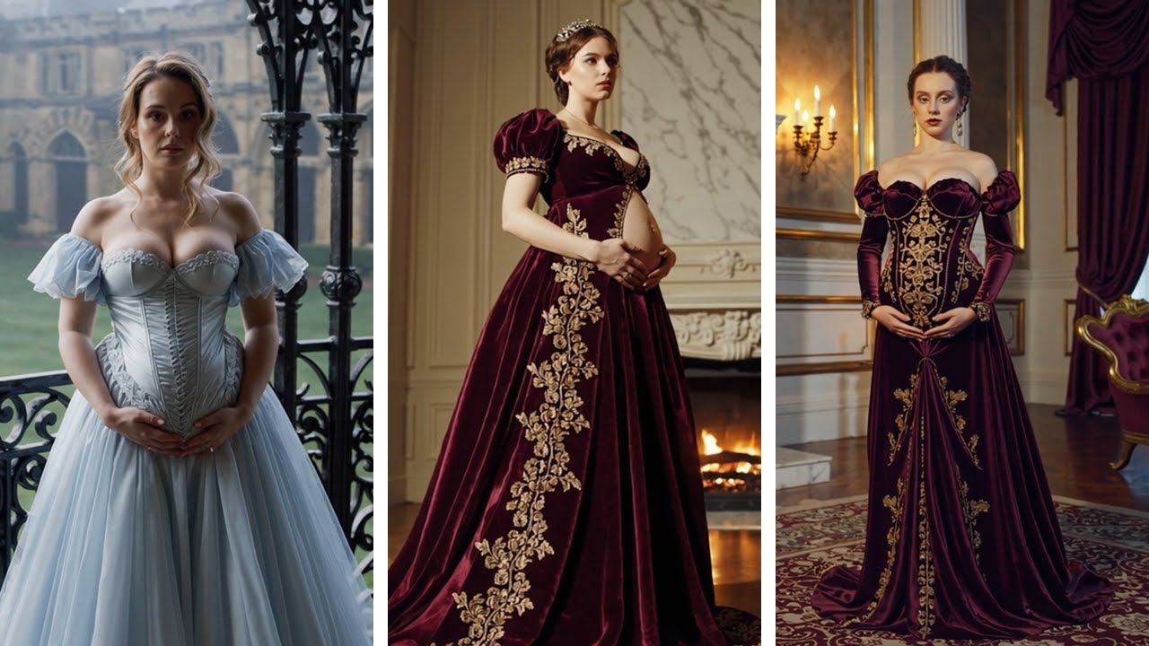 Pregnant Women of the Victorian Era (1837–1901) | AI Lookbook in 4K