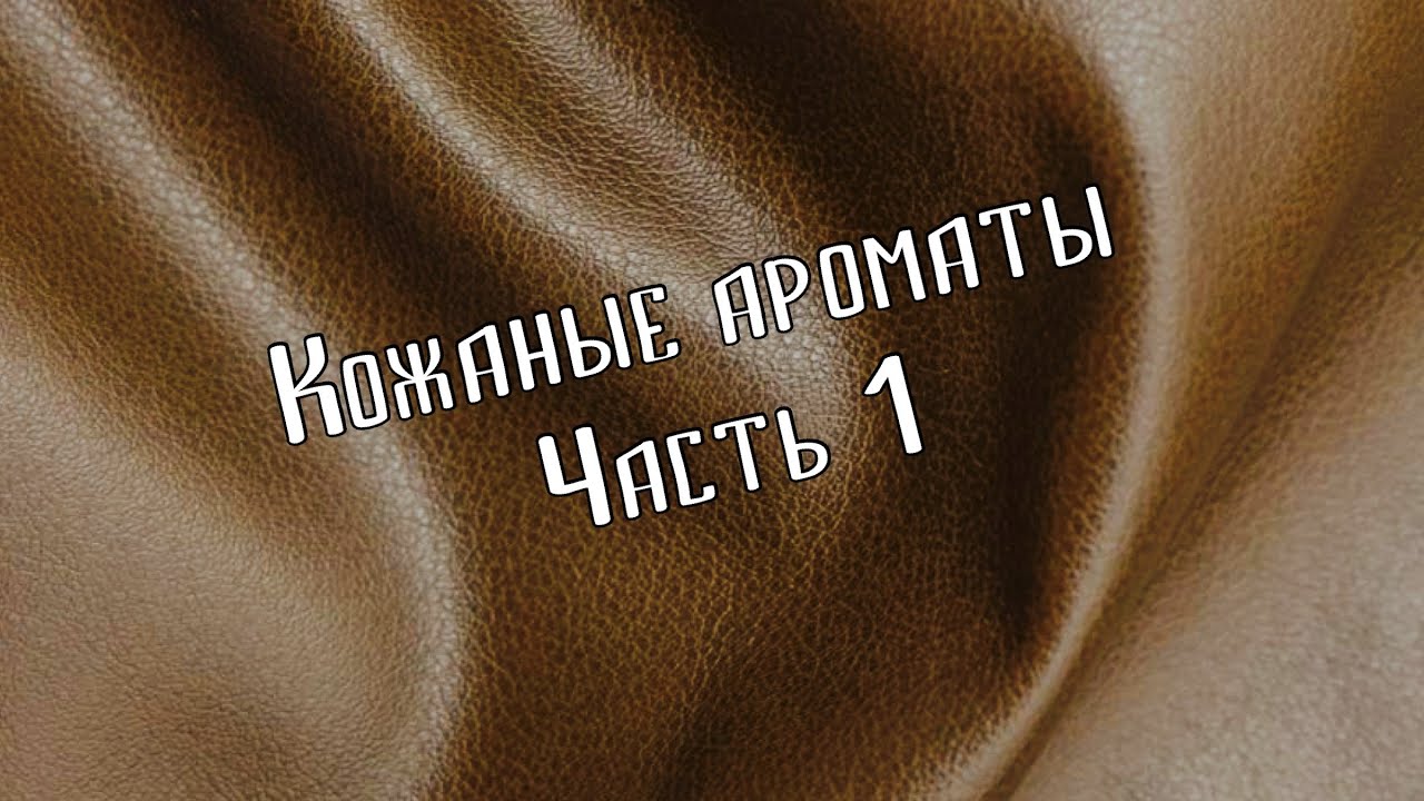 S10E10 - любимые ароматы с нотой кожи и замши (часть 1)