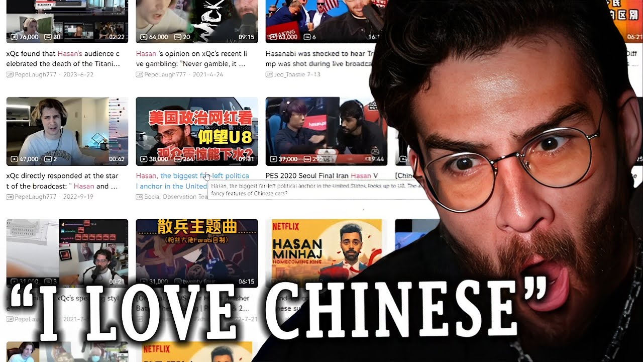 The Content Of Hasan On Bilibili Is Insane | Hasanabi reacts