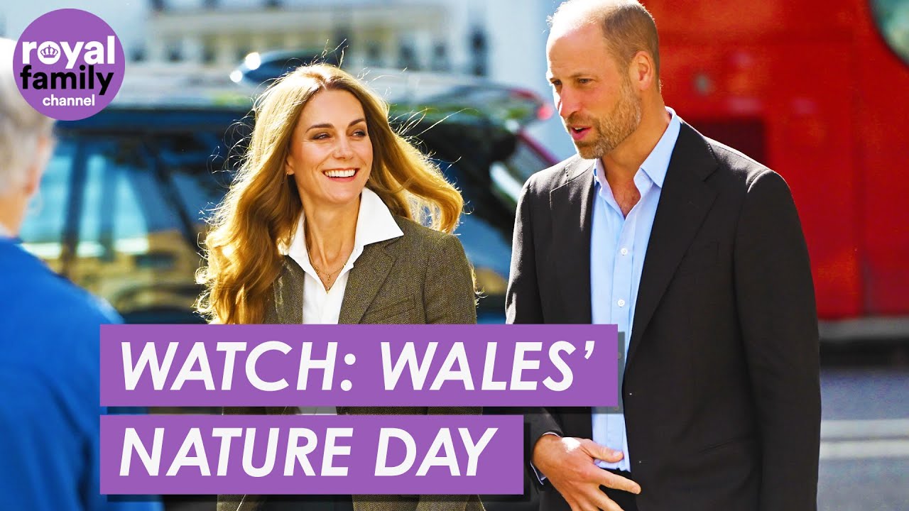 WATCH: William and Kate Meet Young Nature Heroes at the Natural History Museum