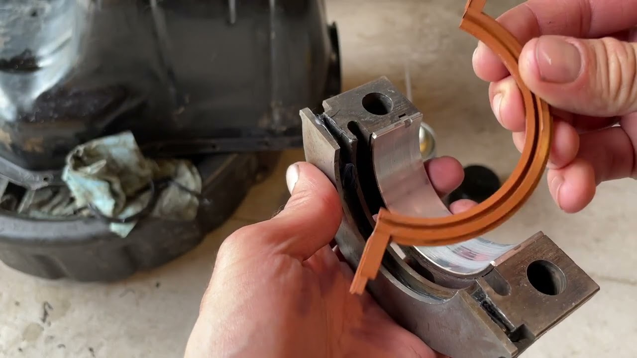 Cambio de retén trasero motor 4.0 y bomba de aceite.