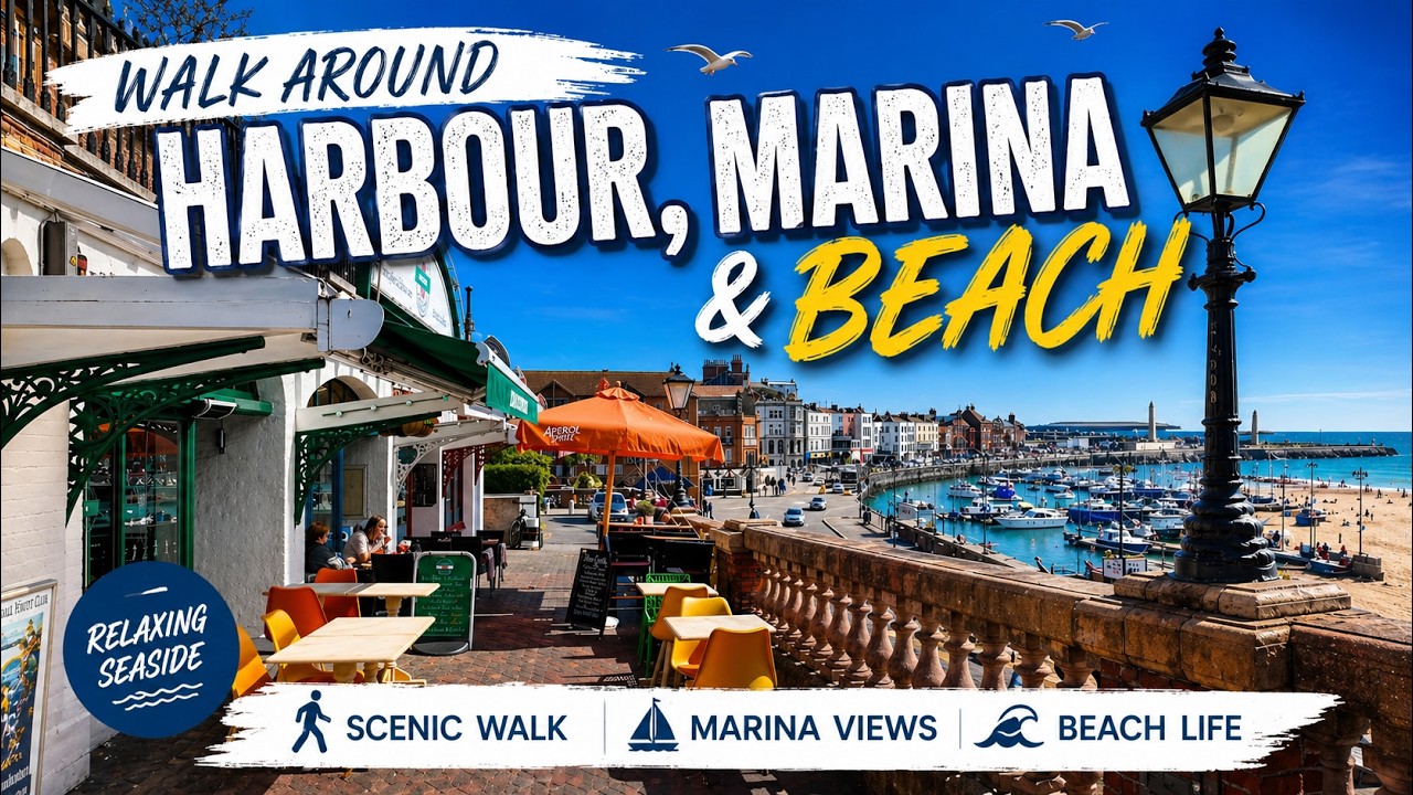 Sunny Day Walk in RAMSGATE, Kent ☀️ | Marina Life, Beach & Historic Harbour