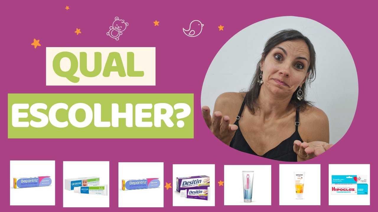 QUAL A MELHOR POMADA PARA TRATAR ASSADURA DE BEBÊ?