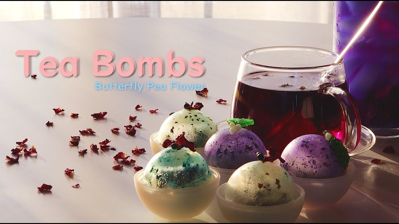 Tea Bombs | Color Changing Tea | Tiktok Inspired | How to make your own Tea Bomb step by step guide