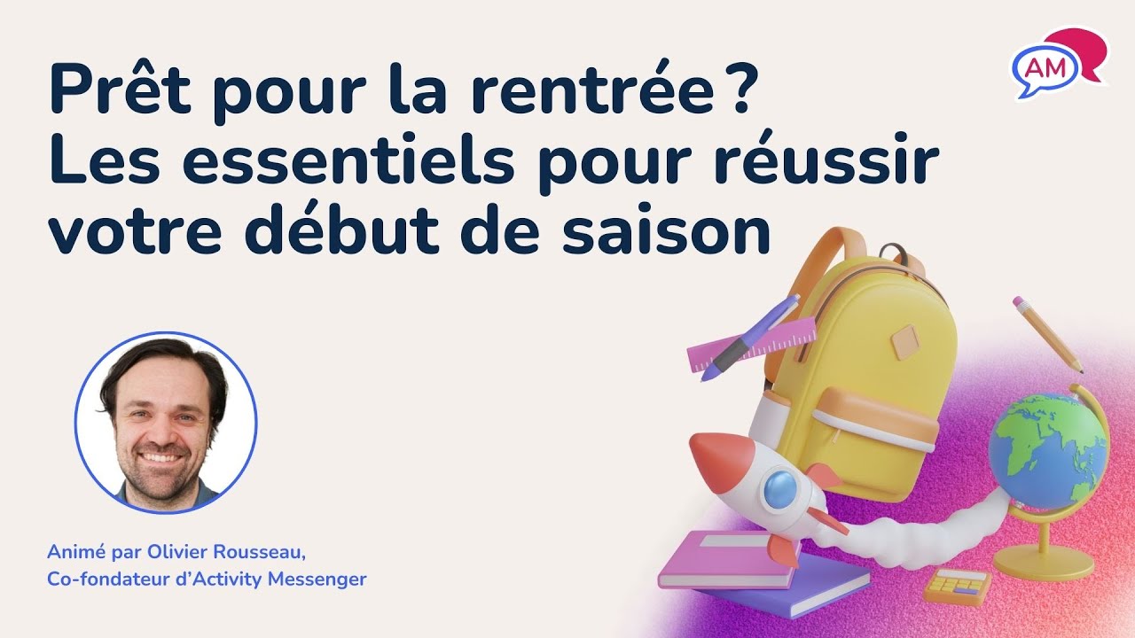 Prêt pour la rentrée ? Les essentiels pour réussir votre début de saison