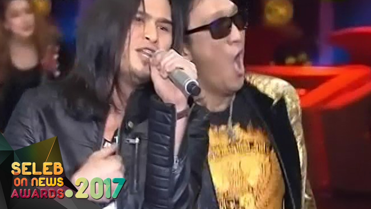 Ikang Fawzi feat Virzha " Aku Lelakimu, Preman Medley " - Seleb On News Awards 2017 (9/2)