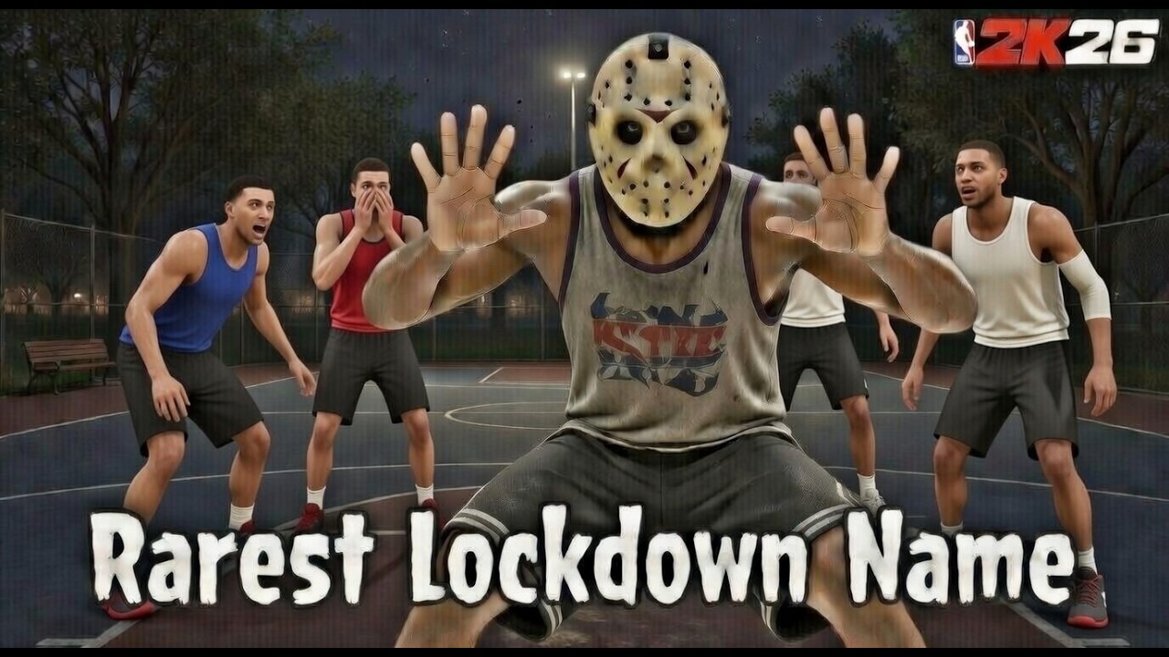 I Found the RAREST Lockdown Build Name in NBA 2K 😳