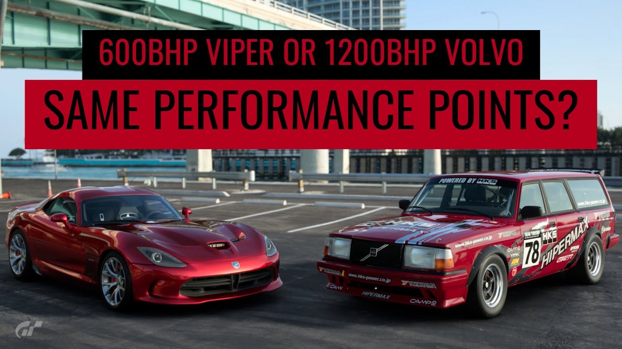 Why Some Cars Have Very Low Performance Point Ratings - Gran Turismo 7 Weirdness