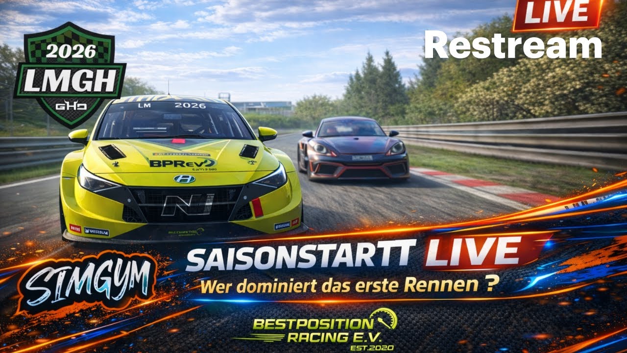 LMGH - Wer dominiert das erste Rennen? Best Position Racing e.V.