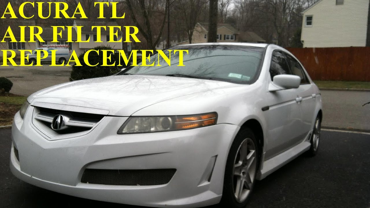 Acura TL 2004 - 2008 Air Filter Replacement | Do It Yourself and Save Money!