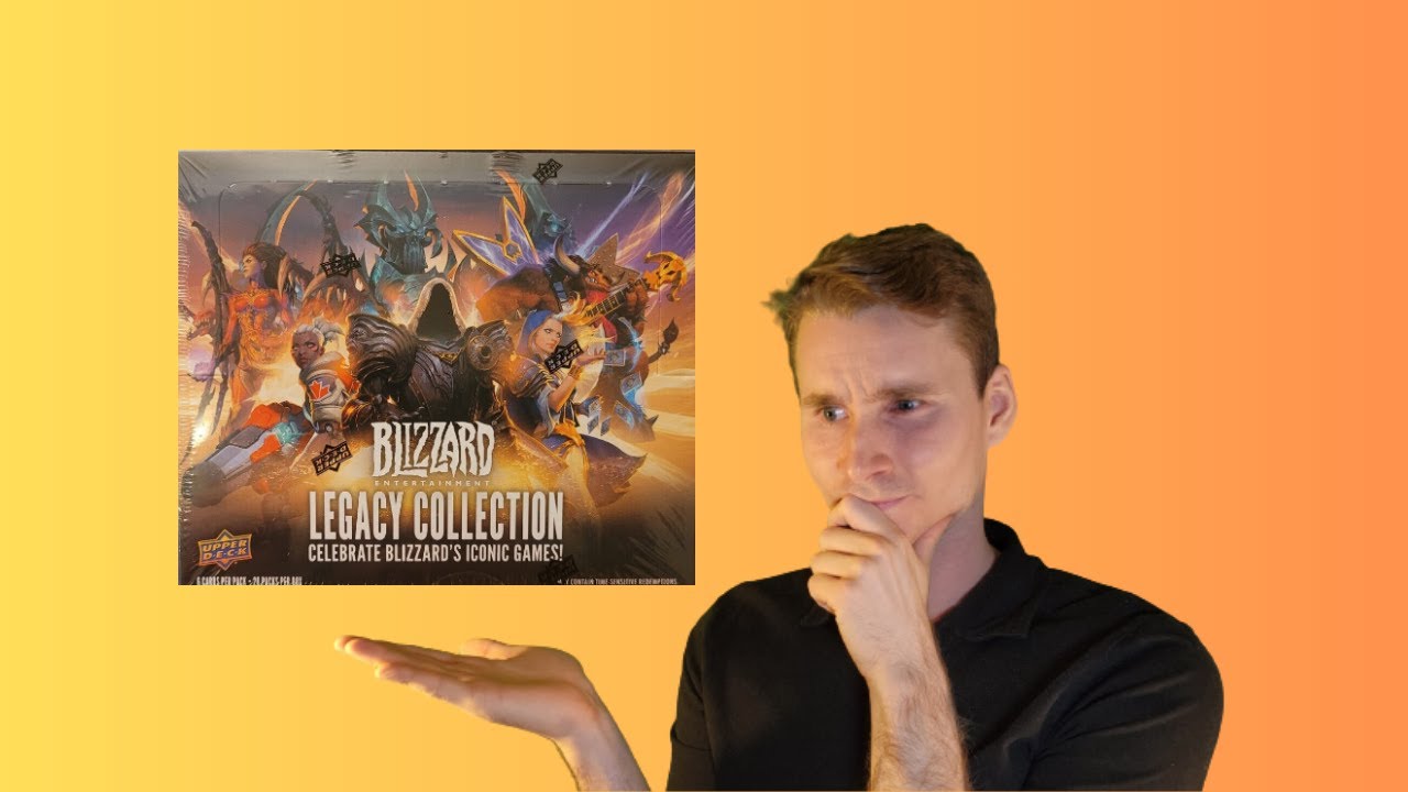 You won't believe this !!! Upper Deck Blizzard Legacy Collection