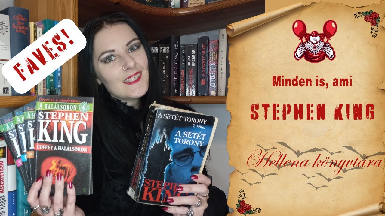 Kedvenc könyvek a kedvenc szerzőtől | Minden is, ami Stephen King